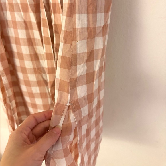 Trovata Brids of Paradise Astrid Easy Shirt Dress - Blush check XS - Picture 6 of 6